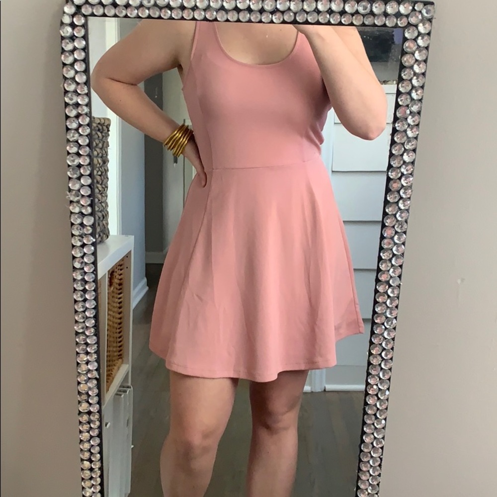 Pink dress